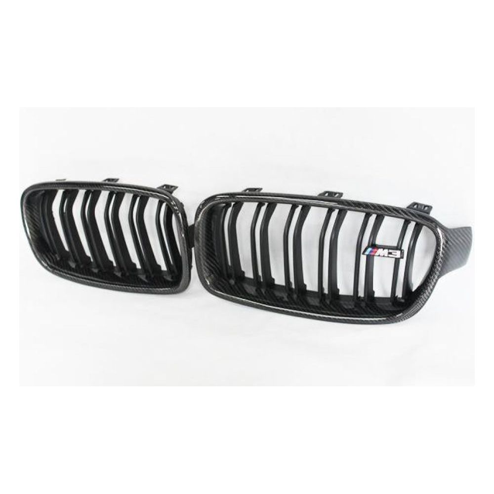 2014-2021 BMW M3/M4 F80/F82/F83 Kidney Grilles - High Performance Front Grille Upgrade for Enhanced Style & Airflow - Perfect for Car Enthusiasts & Custom Builds