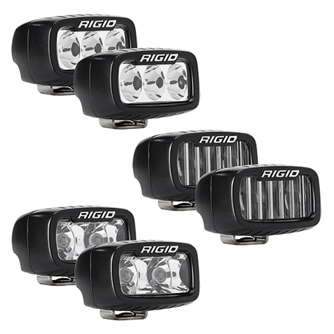 2021-2023 Ford Bronco Rigid Modular Bumper Triple SR M Fog Light Kit - Off-Road Adventure & Night Driving Upgrade