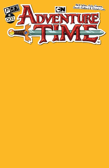 Adventure Time (2025) #2 C Jake Yellow Sketch Variant Comic Book - Limited Edition Collectible for Fans | Perfect for Comic Conventions, Display Collections & Gift Giving