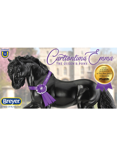 Breyer Carltonlima Emma - The Queen's Horse - Collectible Model Horse for Display & Gifts - Perfect for Equestrian Enthusiasts & Royal Memorabilia Collectors