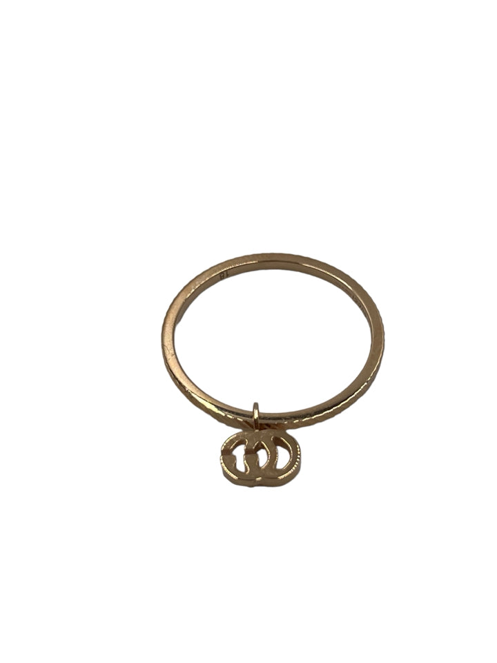 Gucci GG Running Pink Gold Ring for Women - Size 8.25 | Luxury Fashion Jewelry for Everyday Wear & Special Occasions