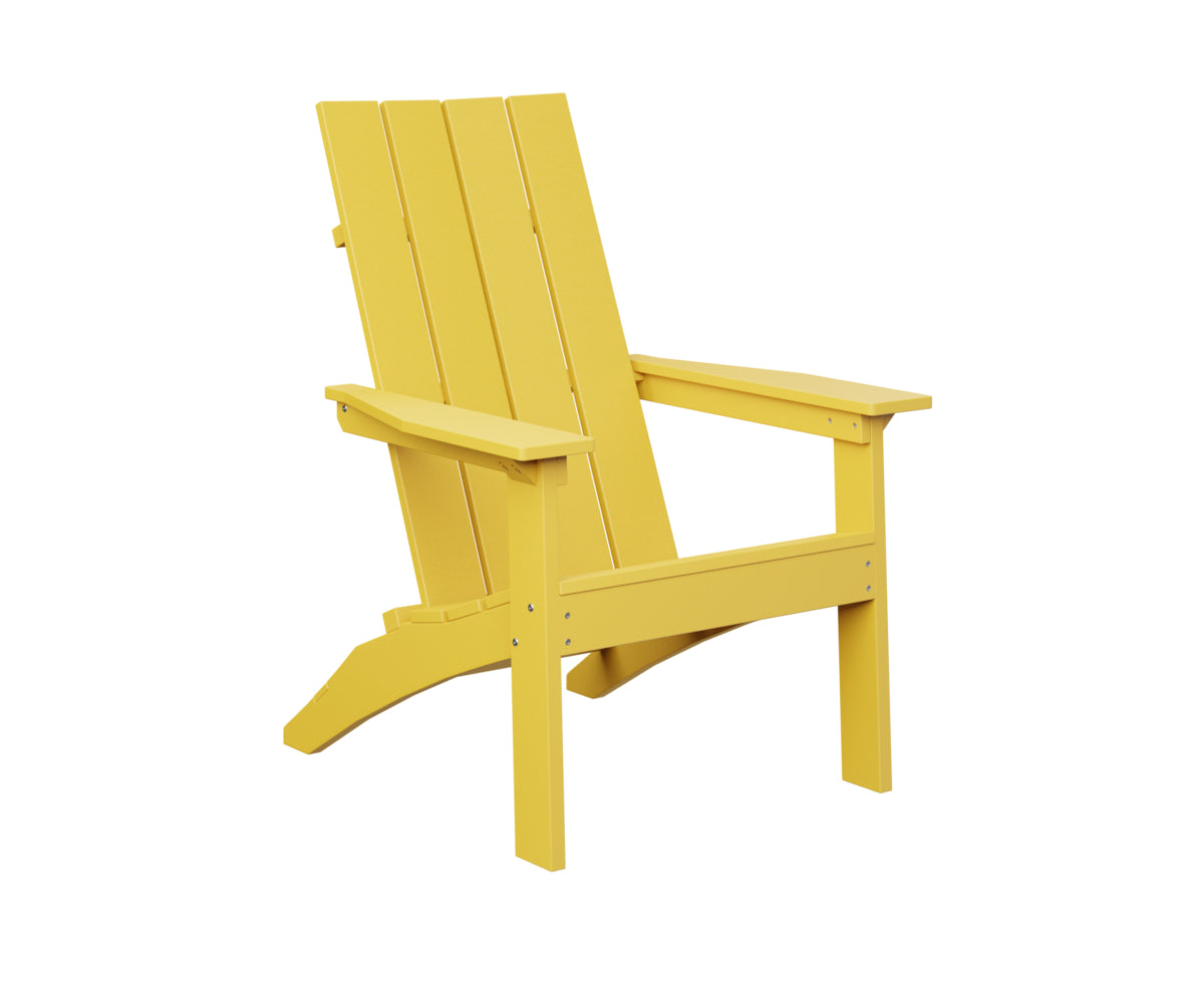 Berlin Gardens Mayhew Stationary Adirondack Chair - Heavy Duty Outdoor Patio Furniture for Garden, Deck, Poolside & Backyard Relaxation