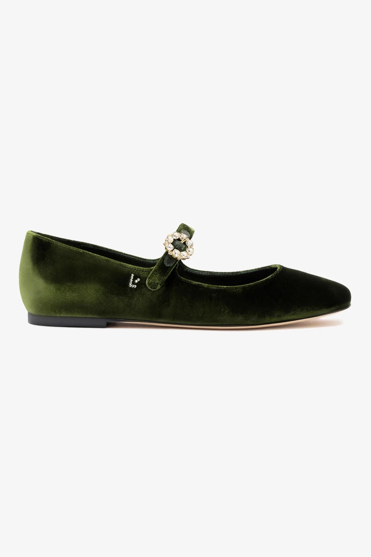 Blair Ballet Flat In Bosco Velvet - Women's Comfortable Loafers for Work & Casual Wear | Slip-On Shoes for Office, Travel & Everyday Use