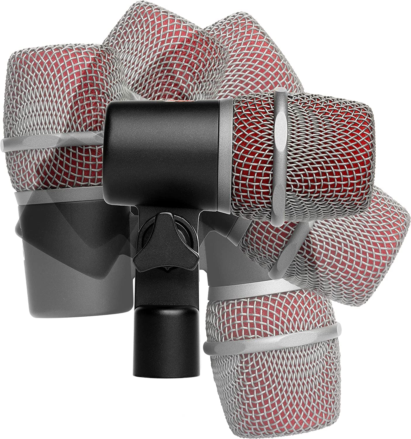 Briskdrop sE Electronics V Beat Snare Drum Microphone - Supercardioid Dynamic Mic Bundle with 2 XLR Cables & 10 Cable Ties (Gold) - Perfect for Live Performances, Studio Recording & Drum Kits