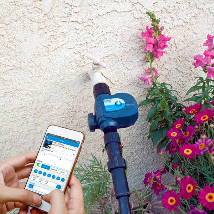 DIG Bohe-BT Smart Bluetooth Hose Timer - Wireless Irrigation Controller for Garden, Lawn & Plant Watering Automation | Save Water with Efficient Smart Scheduling