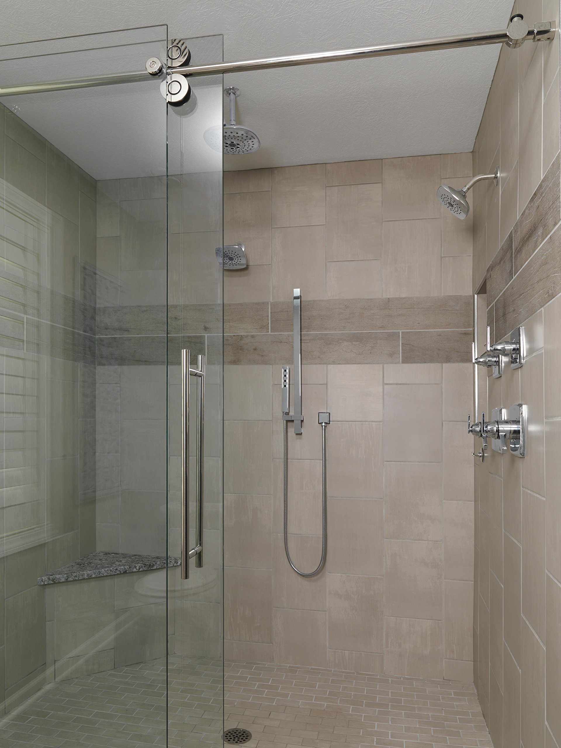 Delta Faucet H2Okinetic Slide Bar Handheld Shower Head with Hose - Chrome 51567 - Detachable Shower Head for Bathroom, Spa-Like Experience, Perfect for Relaxation and Easy Cleaning