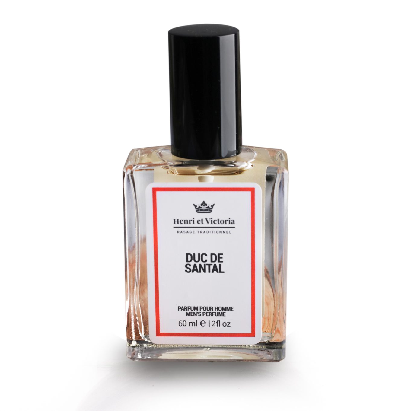 Henri et Victoria Duc de Santal Eau de Parfum - Sandalwood Cologne for Men - Luxury Fragrance for Date Night & Special Occasions