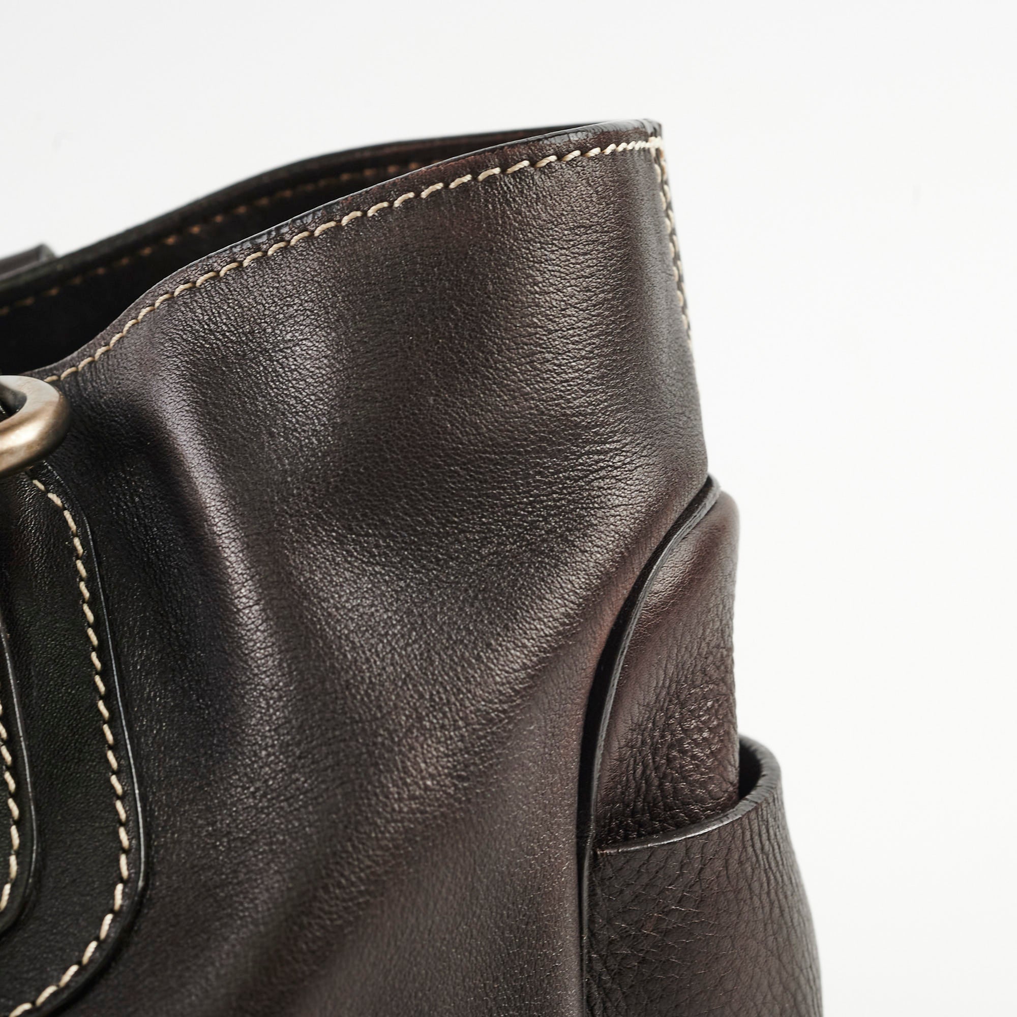 Celine Leather Boogie Bag for Women - Genuine Leather Designer Handbag Black - Perfect for Work, Travel & Evening Events