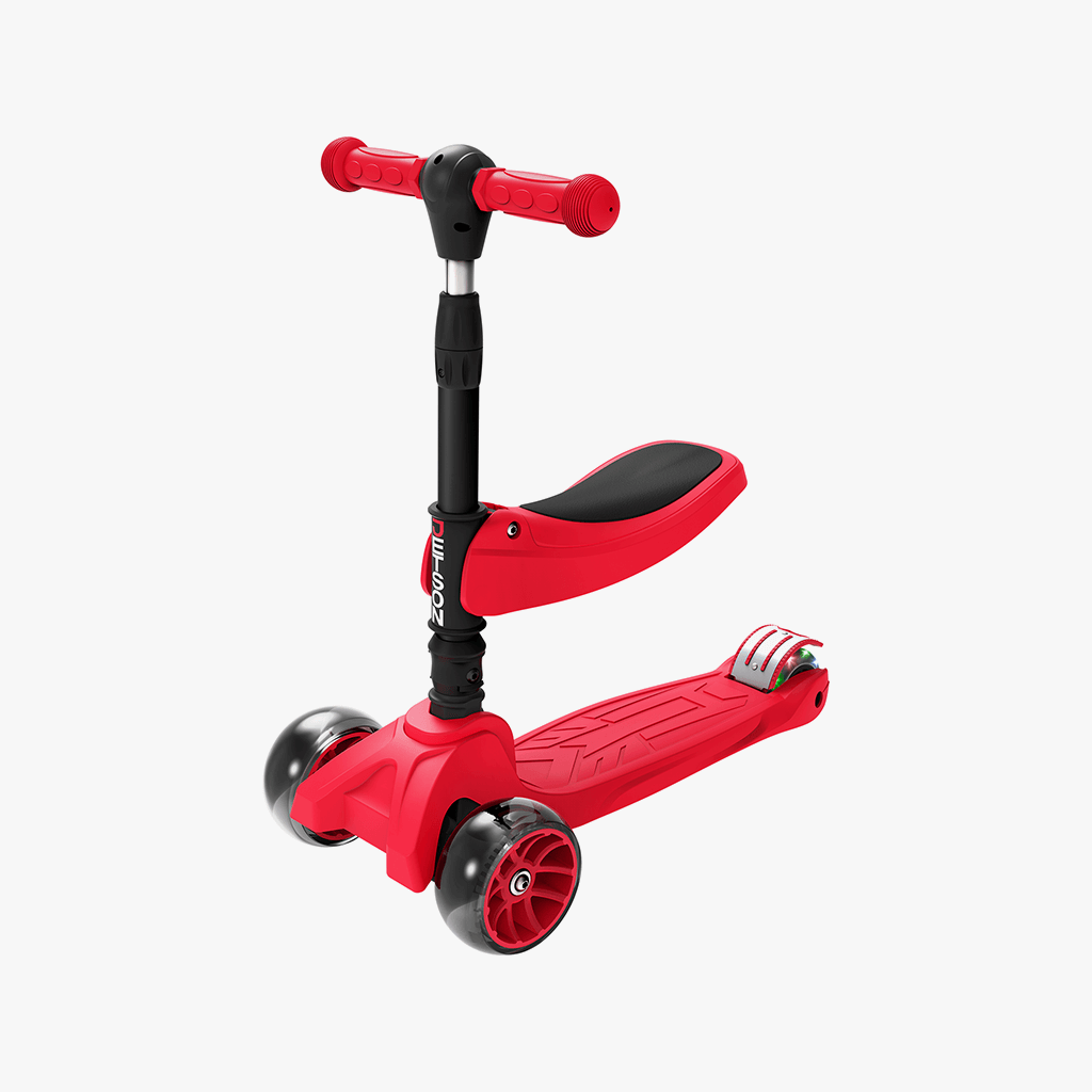 Spot Ride On Scooter for Kids - 3 Wheel Toddler Scooter with LED Lights | Perfect for Outdoor Play, Park Rides & Backyard Fun