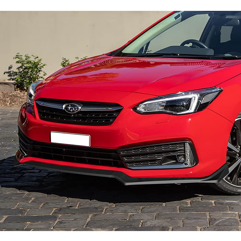 2020-2023 Subaru Impreza CS-Style Front Bumper Spoiler Lip Body Kit - Black | Aerodynamic Upgrade for Enhanced Style & Performance | Perfect for Street Racing & Car Shows