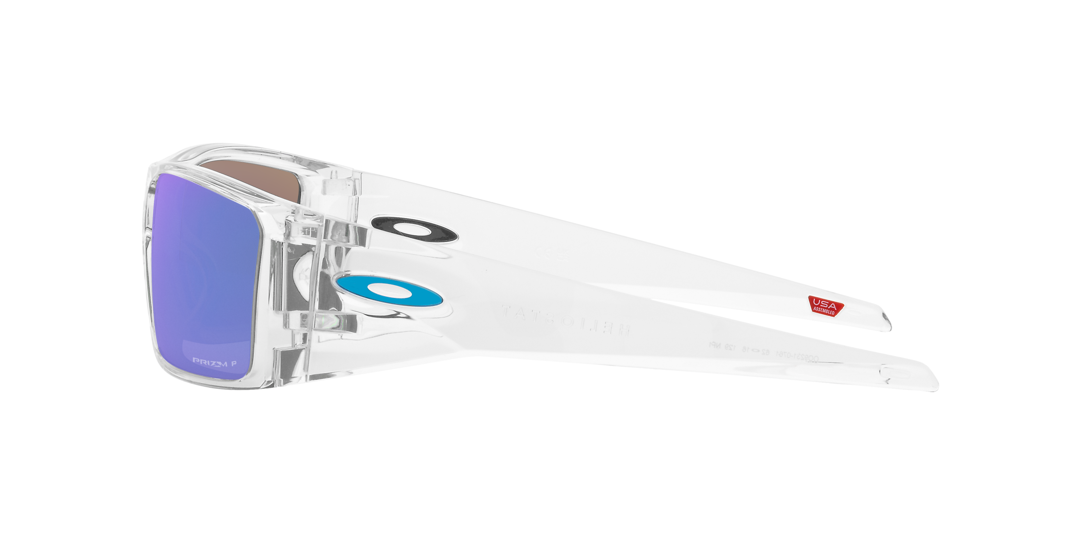 Oakley Heliostat Polarized Sunglasses for Men - UV Protection, Anti-Glare, Lightweight Design - Perfect for Driving, Running, and Outdoor Sports