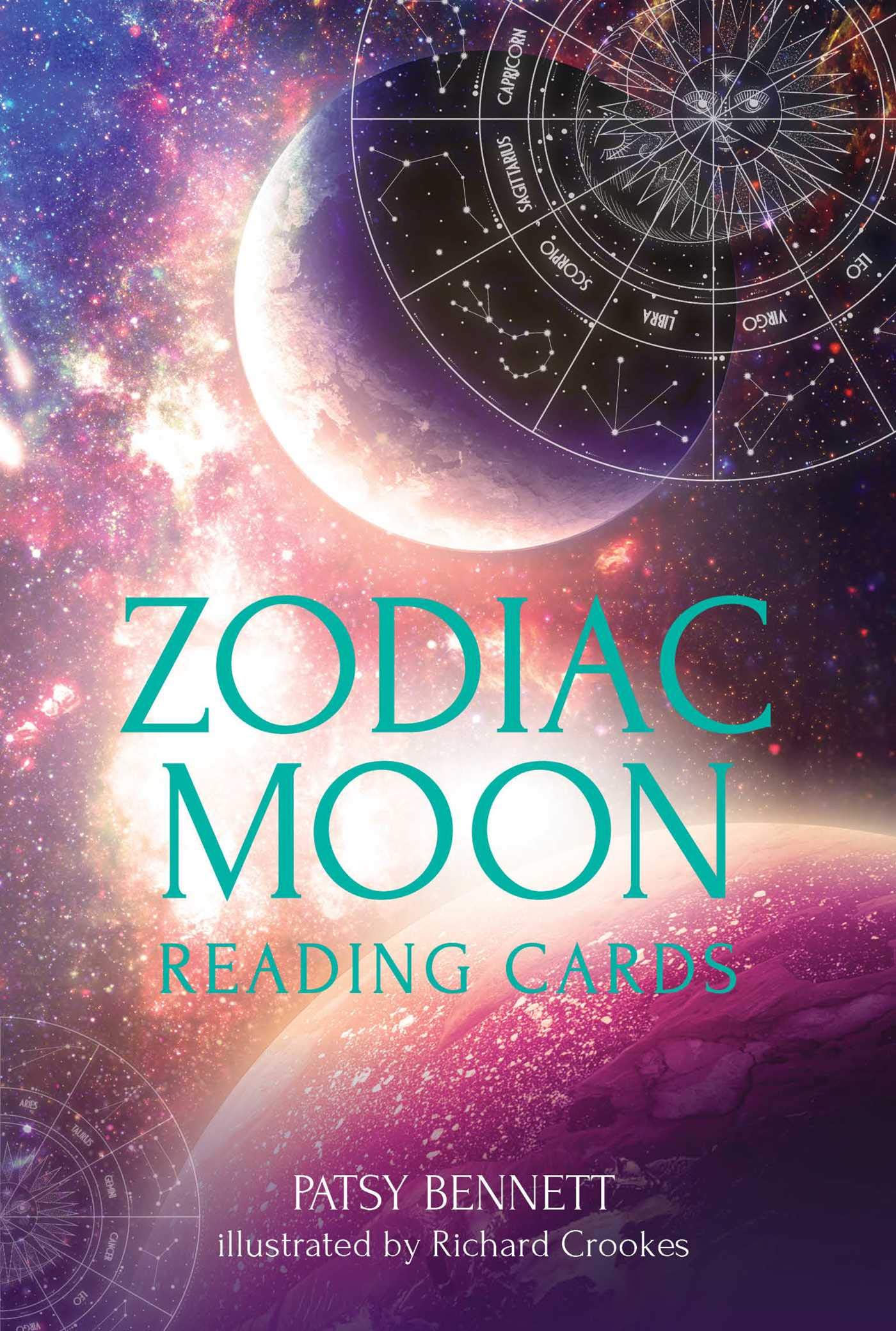 Zodiac Moon Reading Cards: Celestial Guidance Tarot Deck for Astrology Lovers – Perfect for Meditation, Spiritual Growth & Intuitive Night Rituals