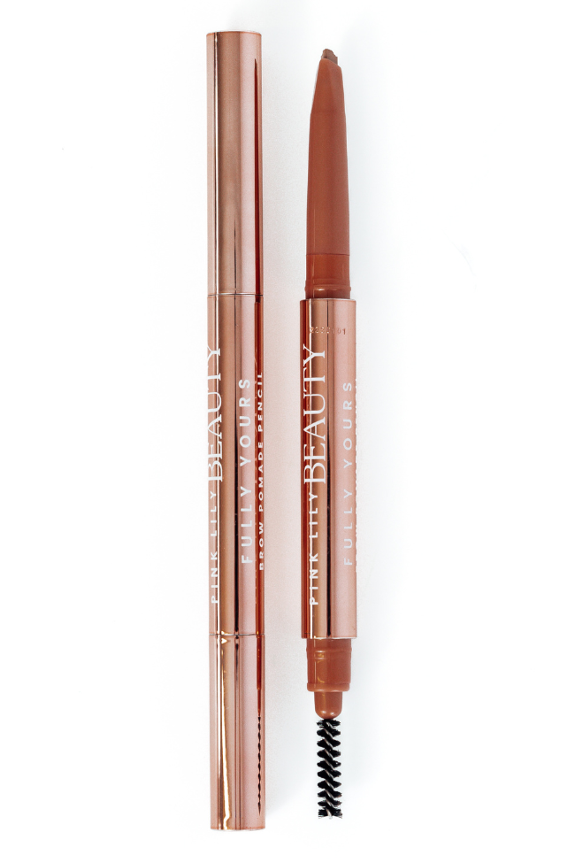 Pink Lily Beauty Fully Yours Brow Pomade Pencil - Blonde | Waterproof Eyebrow Makeup for Natural Look | Perfect for Daily Use & Special Occasions