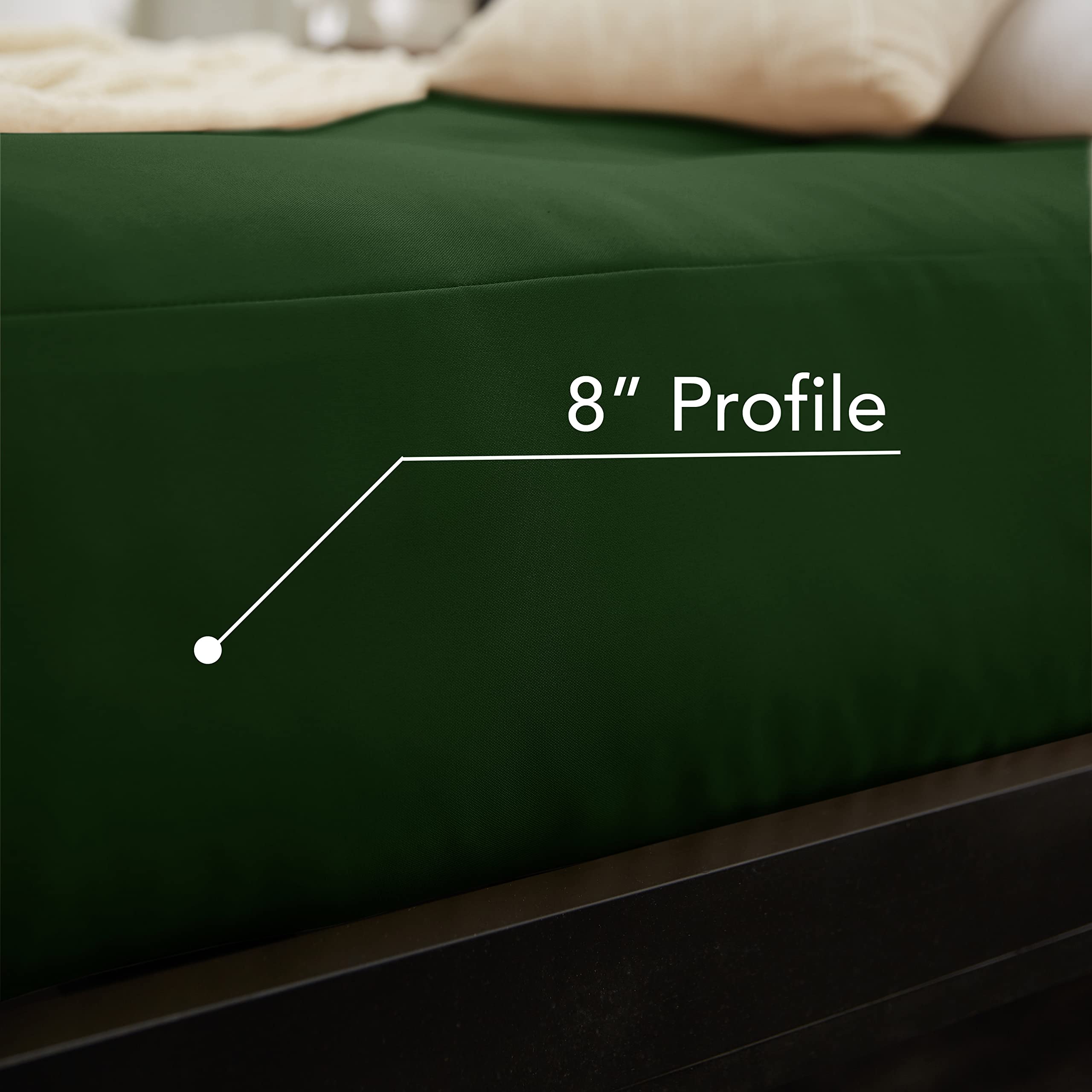 Mozaic Full Size 8-inch Futon Mattress - Comfortable Foam Couch Bed for Small Spaces, Guest Rooms & Dorm Living | Perfect for Daytime Lounging & Overnight Guests