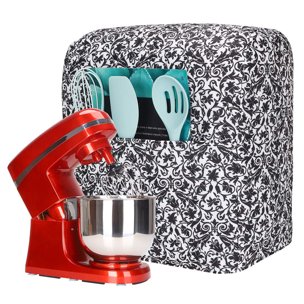 Premium KitchenAid Mixer Cover for 6-8 Quart Stand Mixers - Compatible with KitchenAid & Hamilton Beach - Durable Stand Mixer Protector with Paisley Design - Perfect for Baking, Cooking & Kitchen Storage