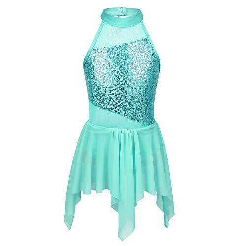 Turquoise Latin Dancer