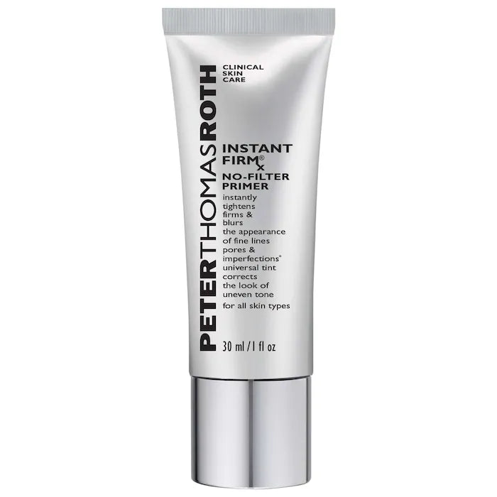 Peter Thomas Roth Instant FIRMx® No Filter Primer - Skin Tightening & Smoothing Face Primer for Flawless Makeup Application - Perfect for Daily Use, Special Occasions & Photo Shoots