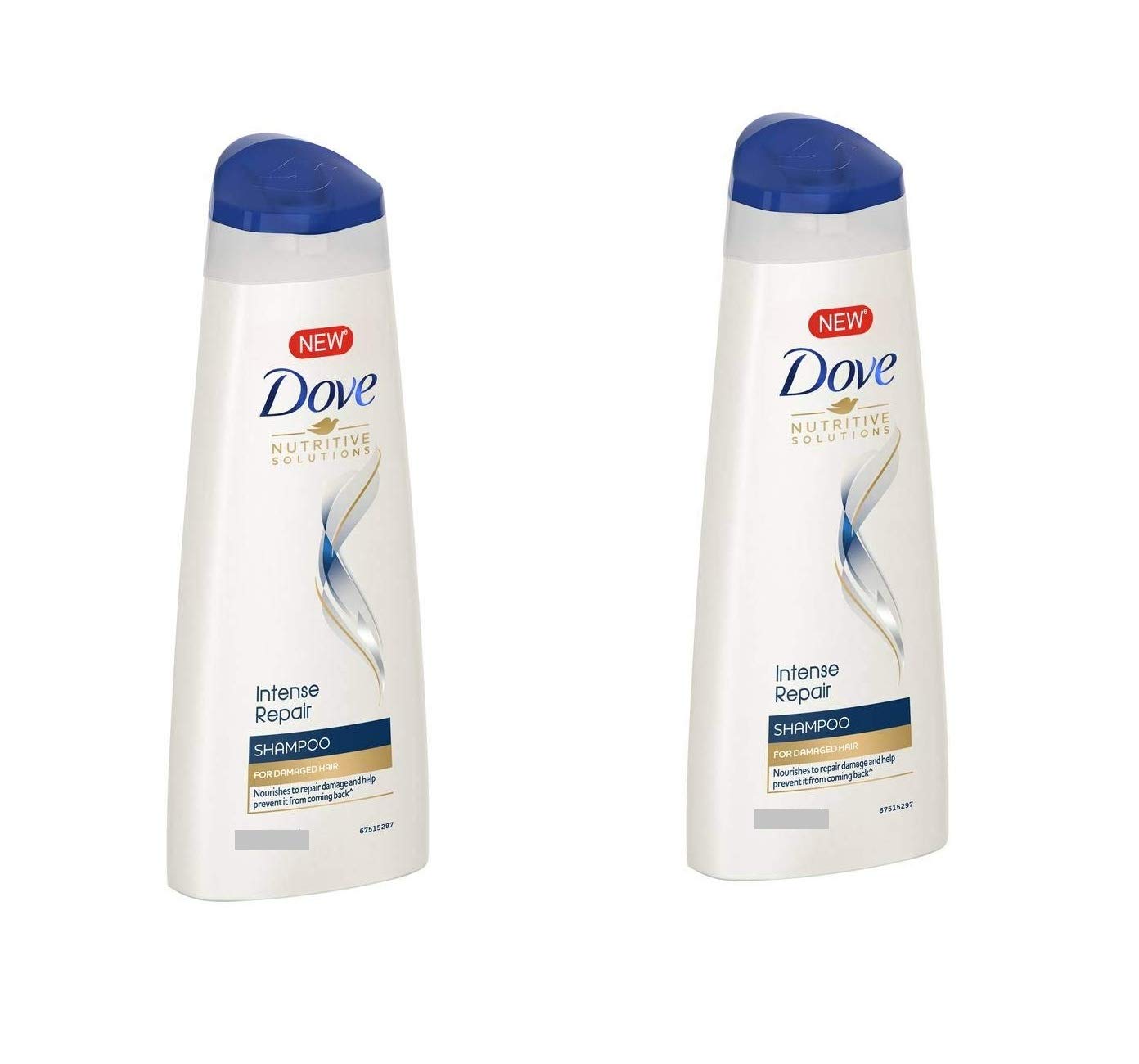 Dove Intense Repair Shampoo for Damaged Hair - Enriched with Fiber Actives to Repair, Smooth & Strengthen Hair - 180ml - Perfect for Dry, Brittle & Color-Treated Hair at Home or Salon