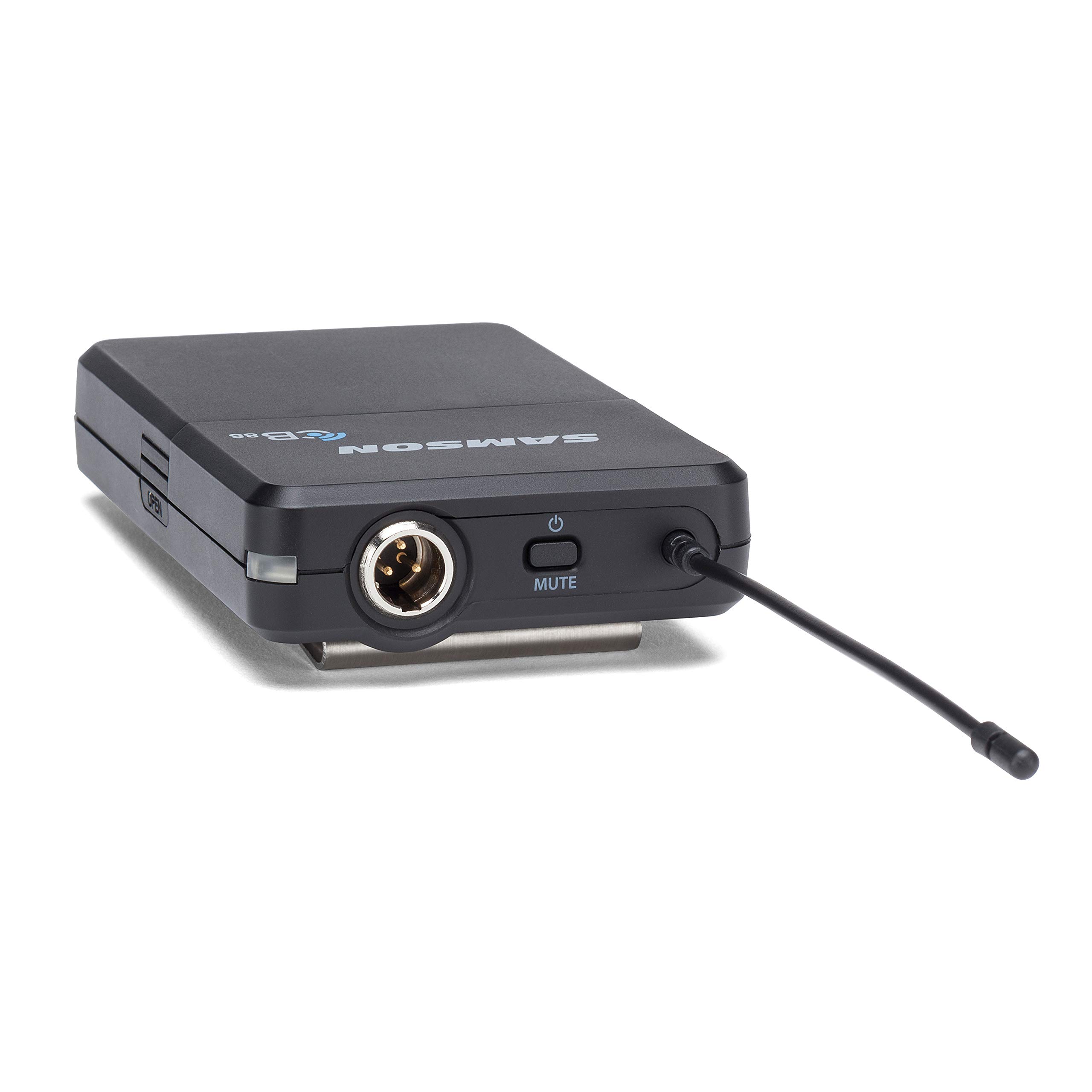 Samson Technologies Concert 88x Wireless Headset System with HS5 Headset Mic (D Band) - Black | Professional Wireless Microphone for Live Performances, Public Speaking & Presentations