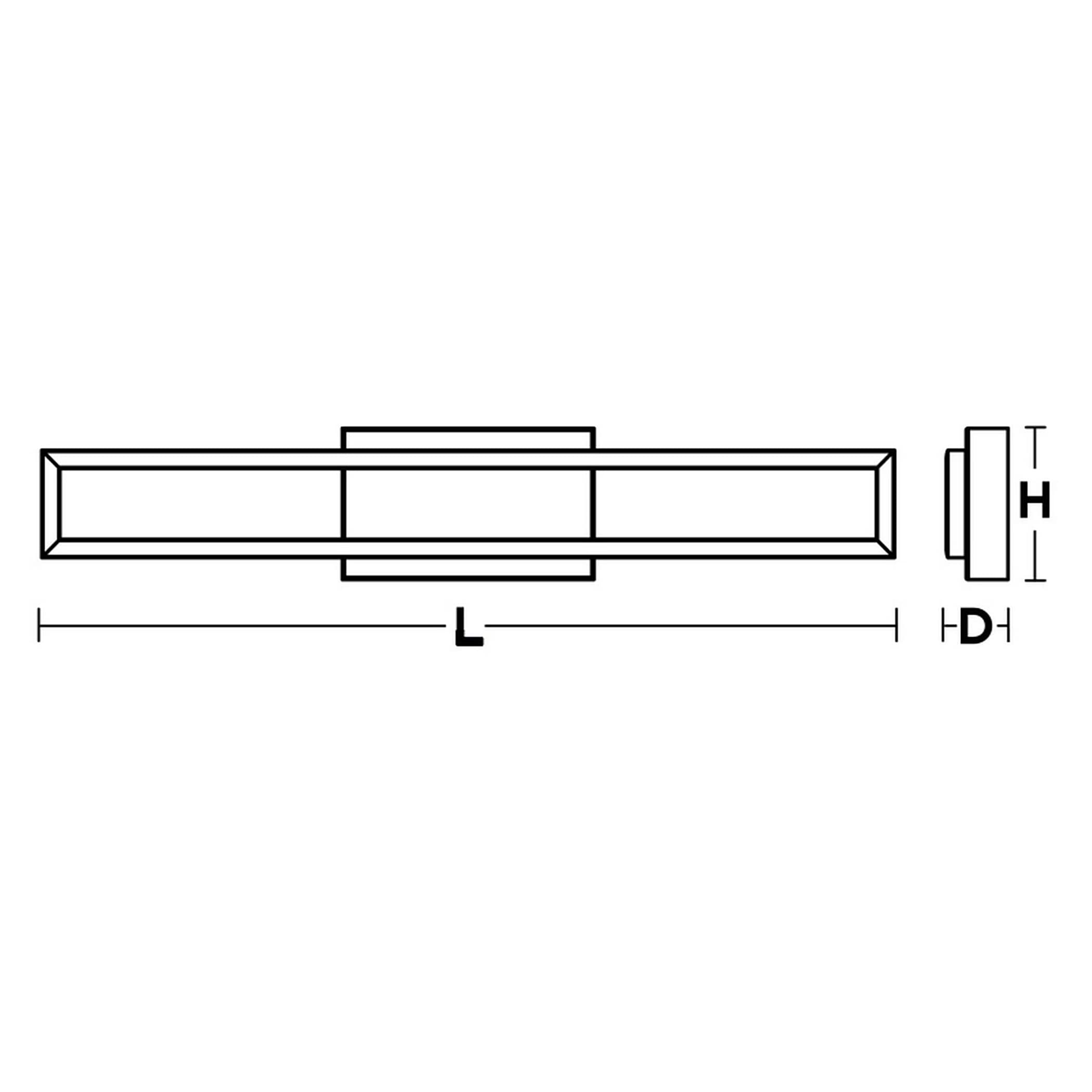 AFX ZLAV2405L30D1SN Zola Vanity Light in Satin Nickel - Modern Bathroom Lighting Fixture for Mirror, Dresser & Makeup Area