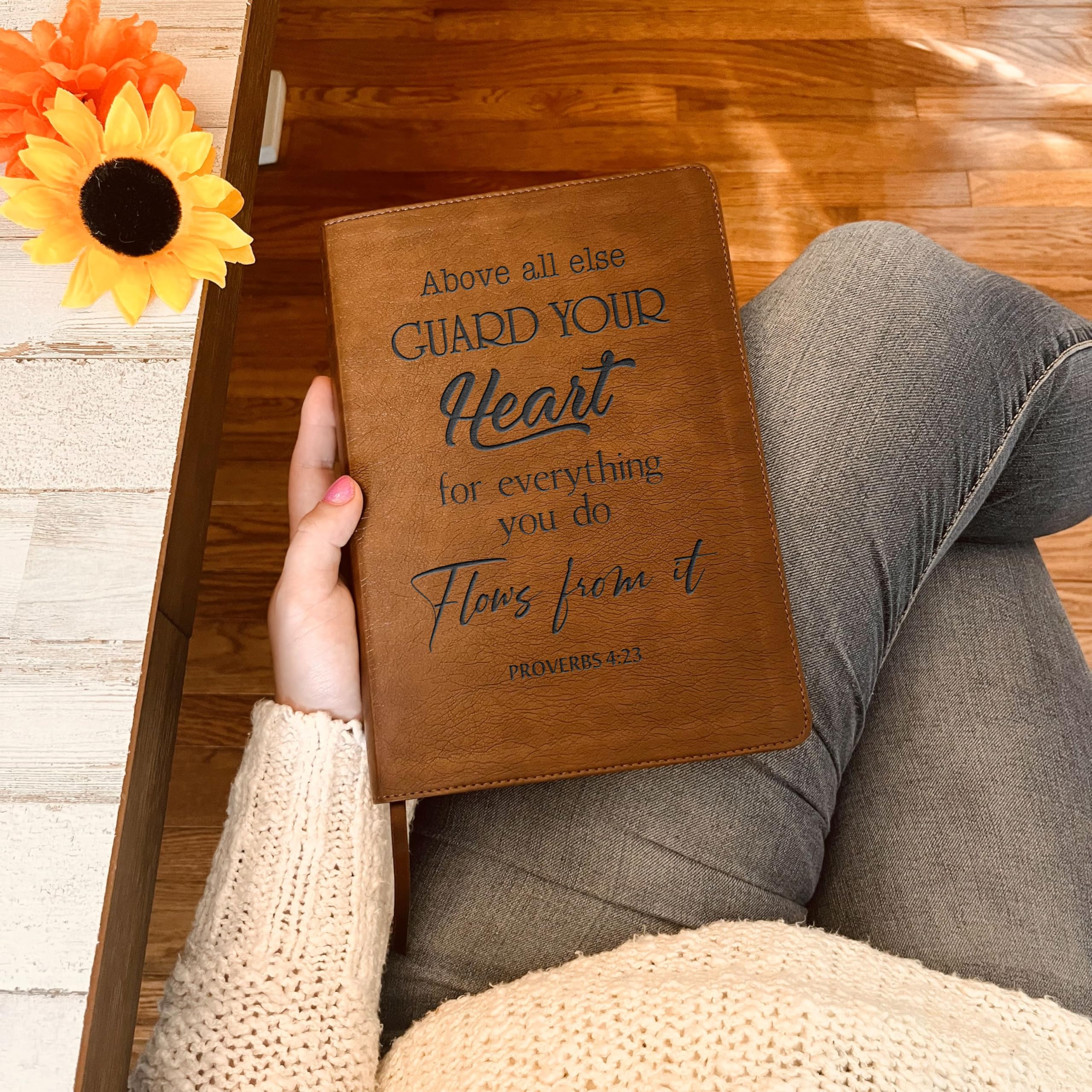 Custom Engraved NLT Bible - Personalized Large Print Thinline Reference Bible with Designer Assistance | Perfect for Weddings, Baptisms & Spiritual Gifts