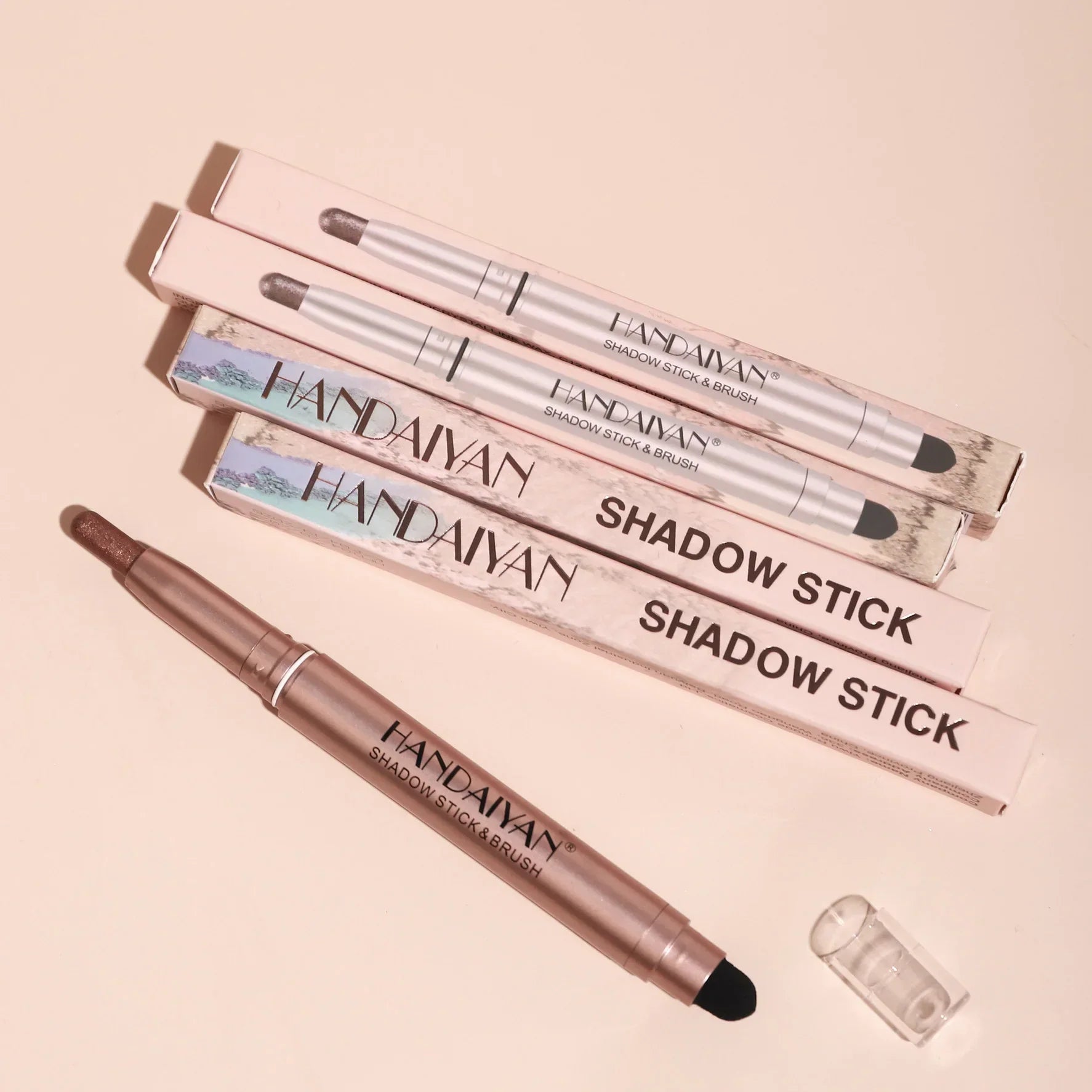Metallic Eyeshadow Stick - Long Lasting, Waterproof & Highly Pigmented Eye Makeup for Everyday Wear & Party Looks