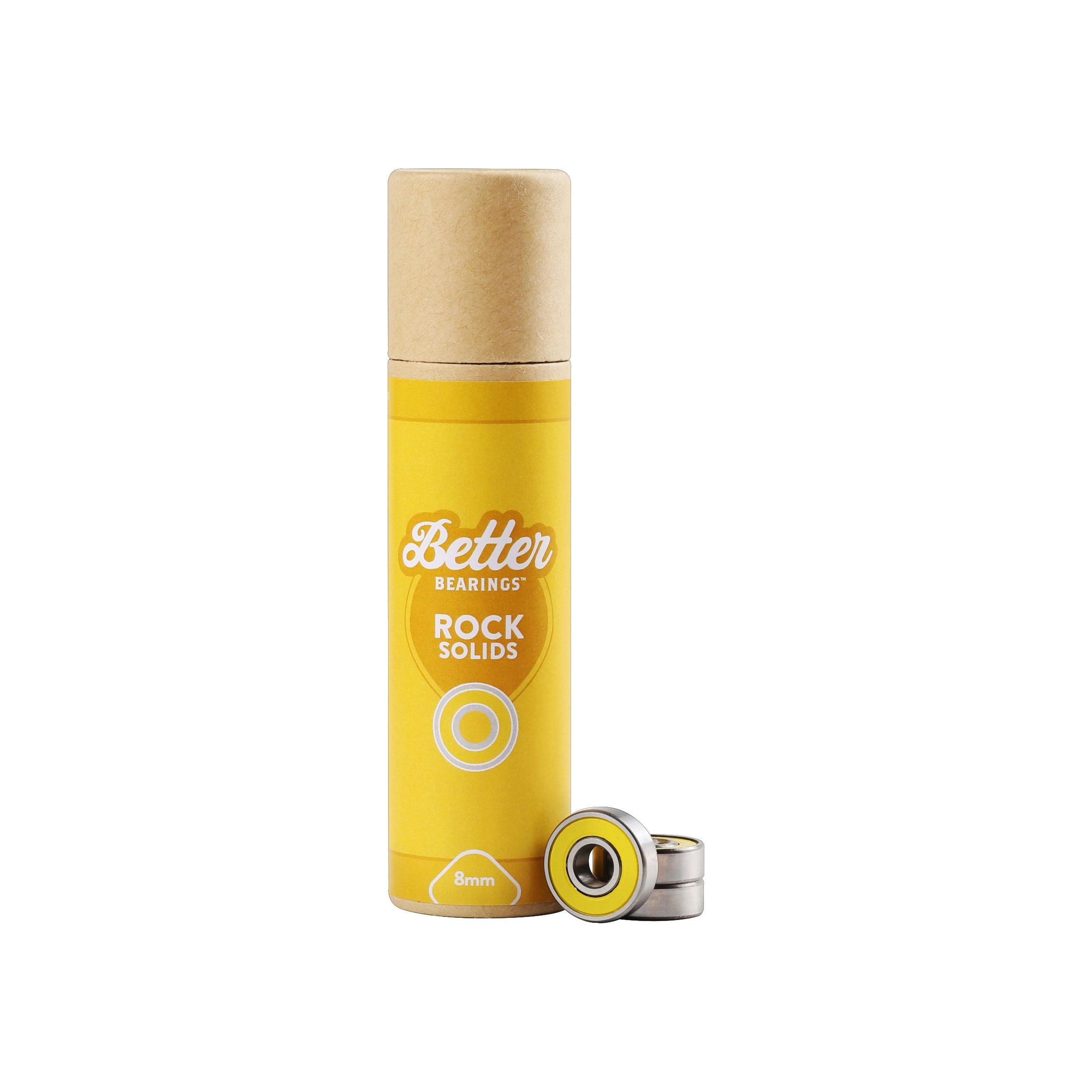 ROCK SOLIDS ABEC 7 Bearings (16 Pack) - High Performance Skateboard & Longboard Bearings for Smooth Riding