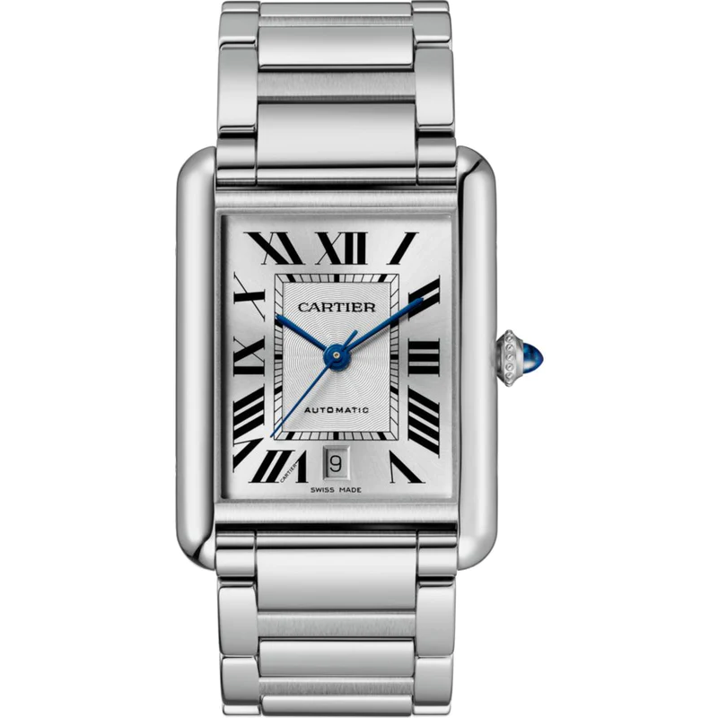 Cartier Tank Française Stainless Steel Women's Watch - Luxury Dress Watch for Business, Formal Events & Special Occasions