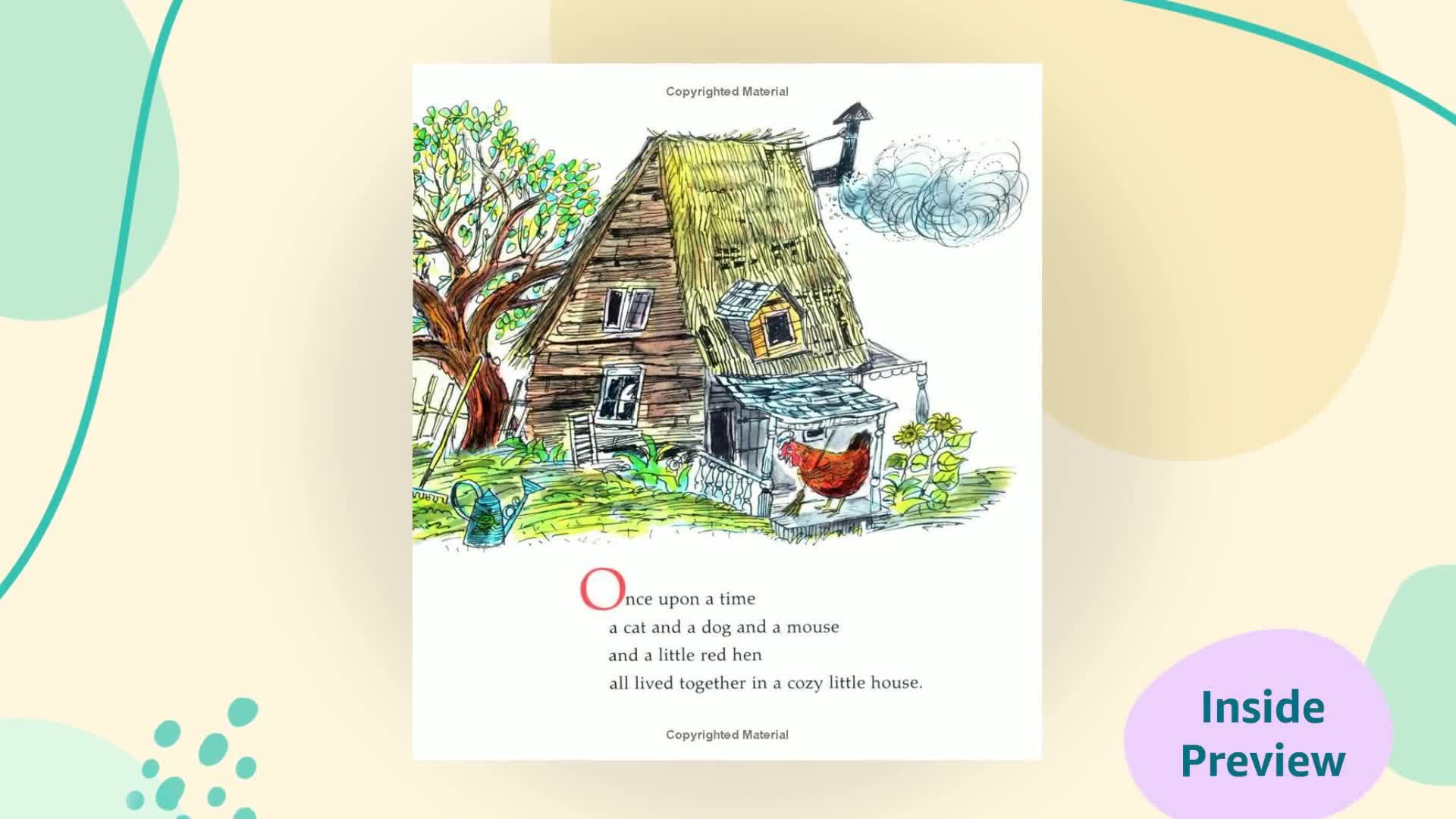 The Little Red Hen - Classic Children's Book by Paul Galdone | Nursery Rhyme Story for Kids | Perfect for Bedtime Reading & Early Learning