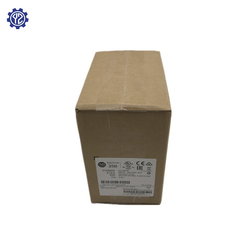 Original AB PowerFlex VFD 25B D010N104 - 100% New & Genuine Variable Frequency Drive for Industrial Automation & Motor Control