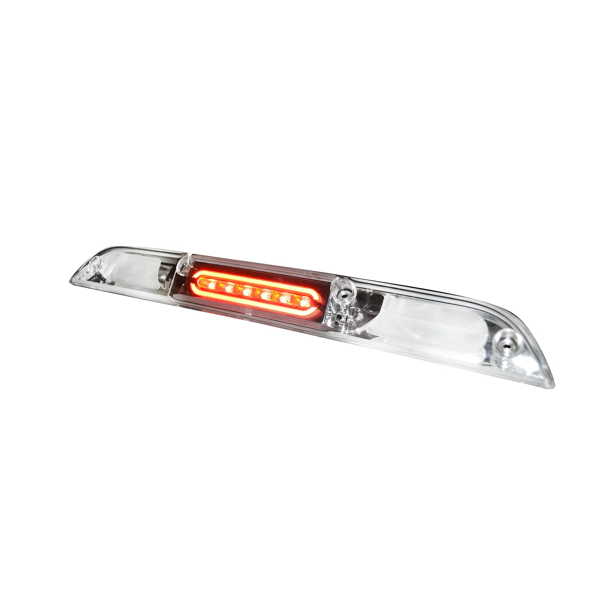 Ford F150 2021-2024 & Super Duty F250/350/450/550 2021-2025 & Ranger 2021-2024 Ultra High Power Red LED Third Brake Light Kit with CREE XML White LED Cargo Lights (Not Compatible with OEM Cargo Bed Camera Models) - Perfect for Truck Upgrades and Enhanced Nighttime Visibility