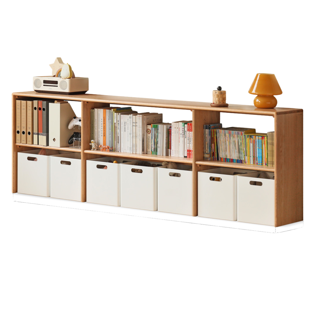 87.8х13.8х29.1 inch/ 223х35х74сm/ Natural Wood color/ TV cabinet + storage box