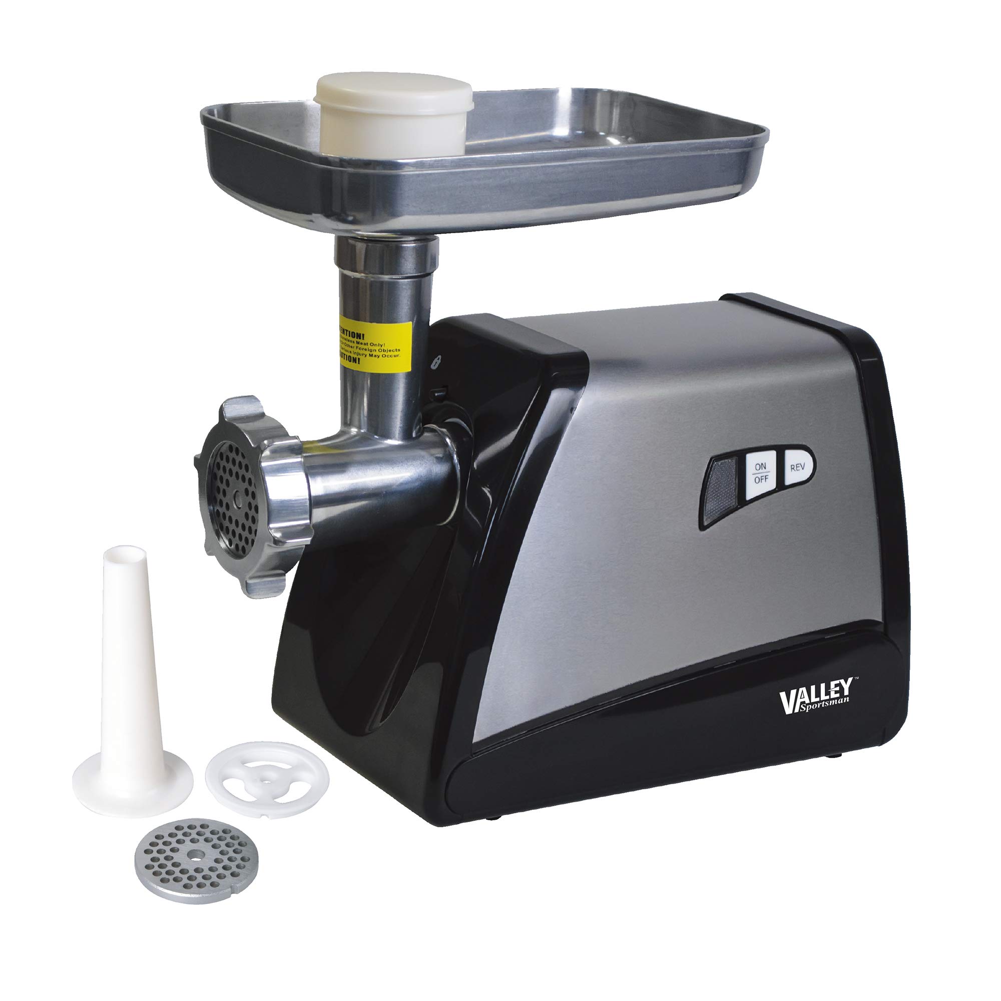 8 Stainless Steel Meat Grinder with 575-Watt Powerful Motor - Perfect for Home Kitchen, Sausage Making & Food Processing