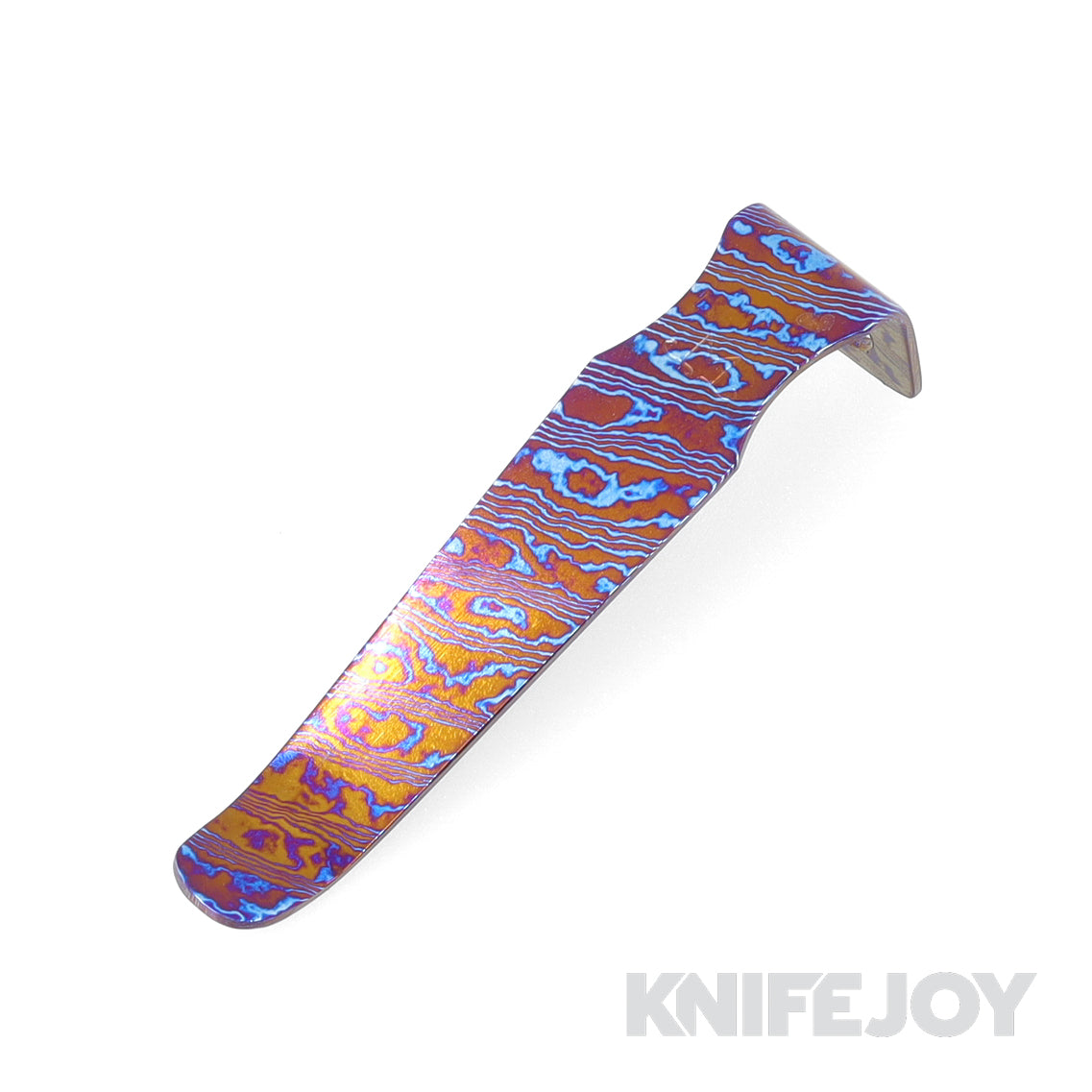 Maverick Customs Scrambled Moku Ti Medium Microtech OTF Pocket Clip - Premium Tactical Knife Accessory for EDC, Outdoor & Survival Use