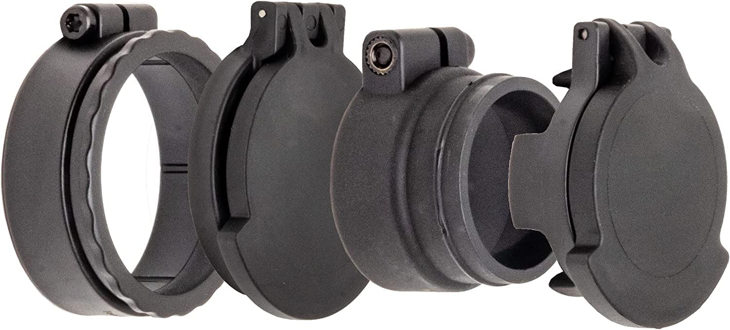 Trijicon Scope Cover Kit - Tenebraex Ocular & Objective Lens Protector for Rifle Scopes | Hunting, Shooting & Tactical Gear Accessories
