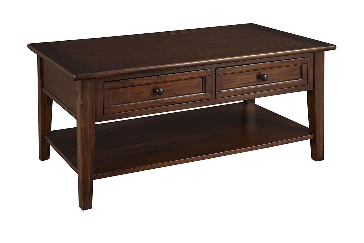Westlake 2-Drawer Cocktail Table - Stylish End Table with Storage for Living Room, Bedroom & Office - Perfect for Drinks, Books & Home Decor