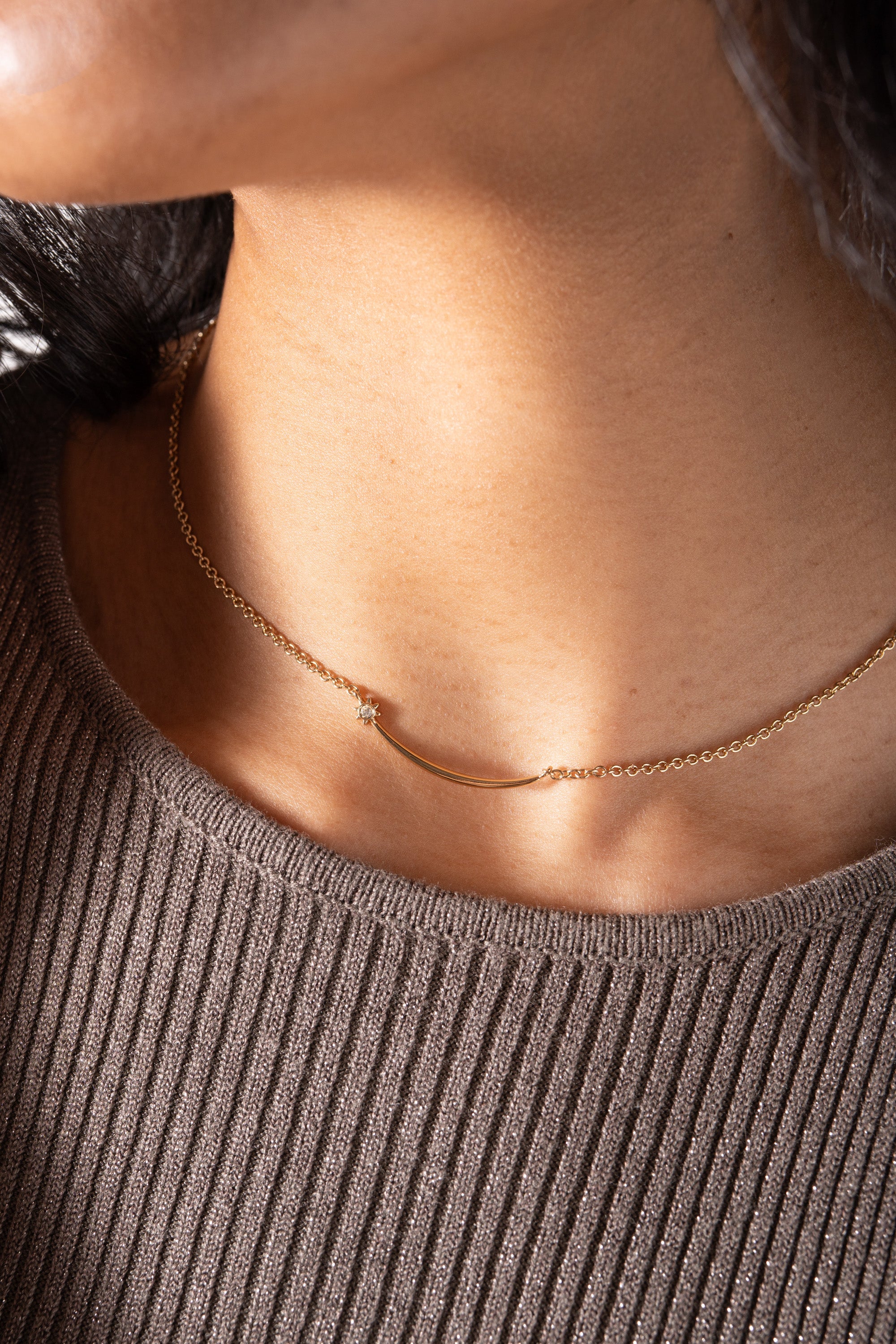 Celestial Shooting Star Necklace - Dainty Gold Star Pendant Necklace for Women | Perfect for Birthday, Anniversary & Everyday Elegant Jewelry Gift
