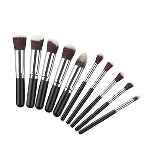 Premium Eyelash Curler EC-02 & 11-Piece Synthetic Makeup Brush Set - Professional Beauty Tools for Eye Makeup, Contouring & Daily Cosmetics Application
