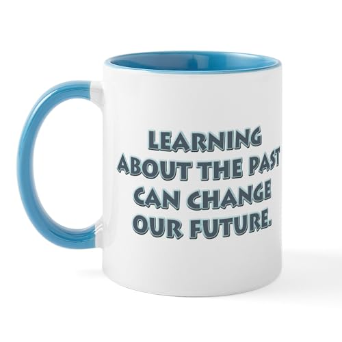 White/Blue Inside - History Teacher Mug