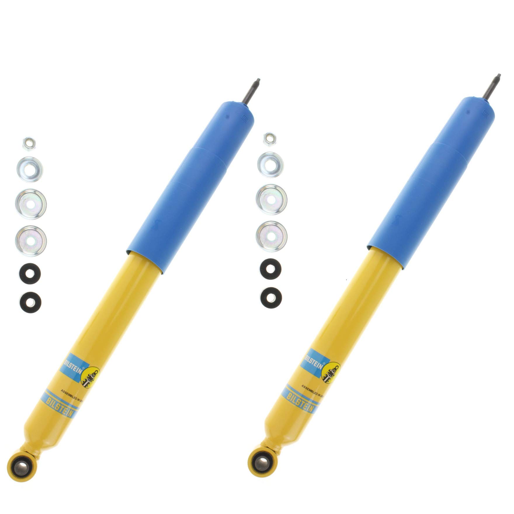 Bilstein B6 4600 Rear Shock Absorbers (Pair of 2) for 2000-2006 Toyota Tundra - Heavy-Duty Off-Road & Towing Performance Upgrade