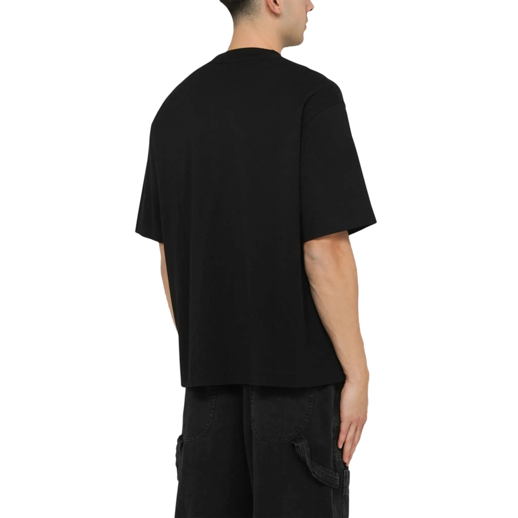Off White OW 23 Skate Black Graphic T-Shirt - Streetwear Skateboard Fashion for Men | Perfect for Casual Wear, Skate Sessions & Urban Outfits