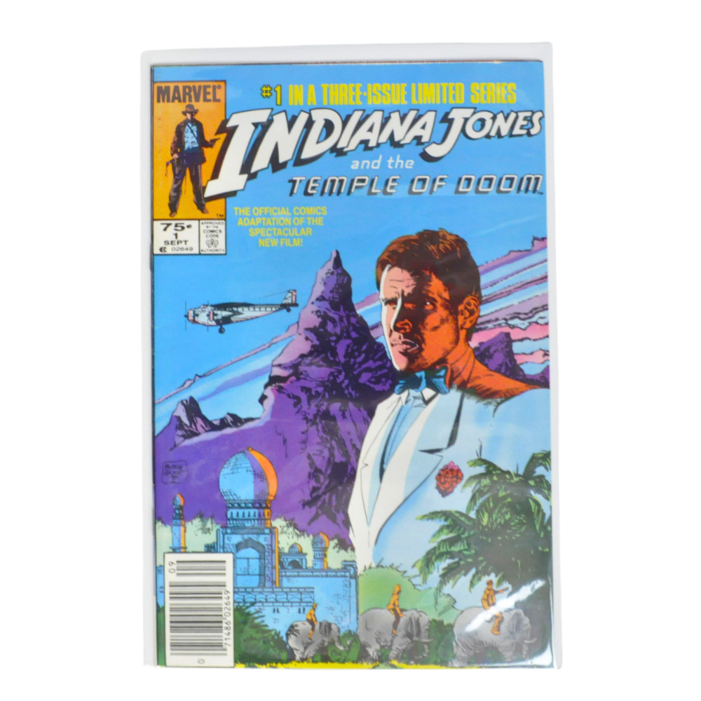 Indiana Jones and the Temple of Doom #1 (1984) Marvel Comics - Vintage Collectible Comic Book for Fans & Collectors - Perfect for Display, Gifts, and Pop Culture Enthusiasts