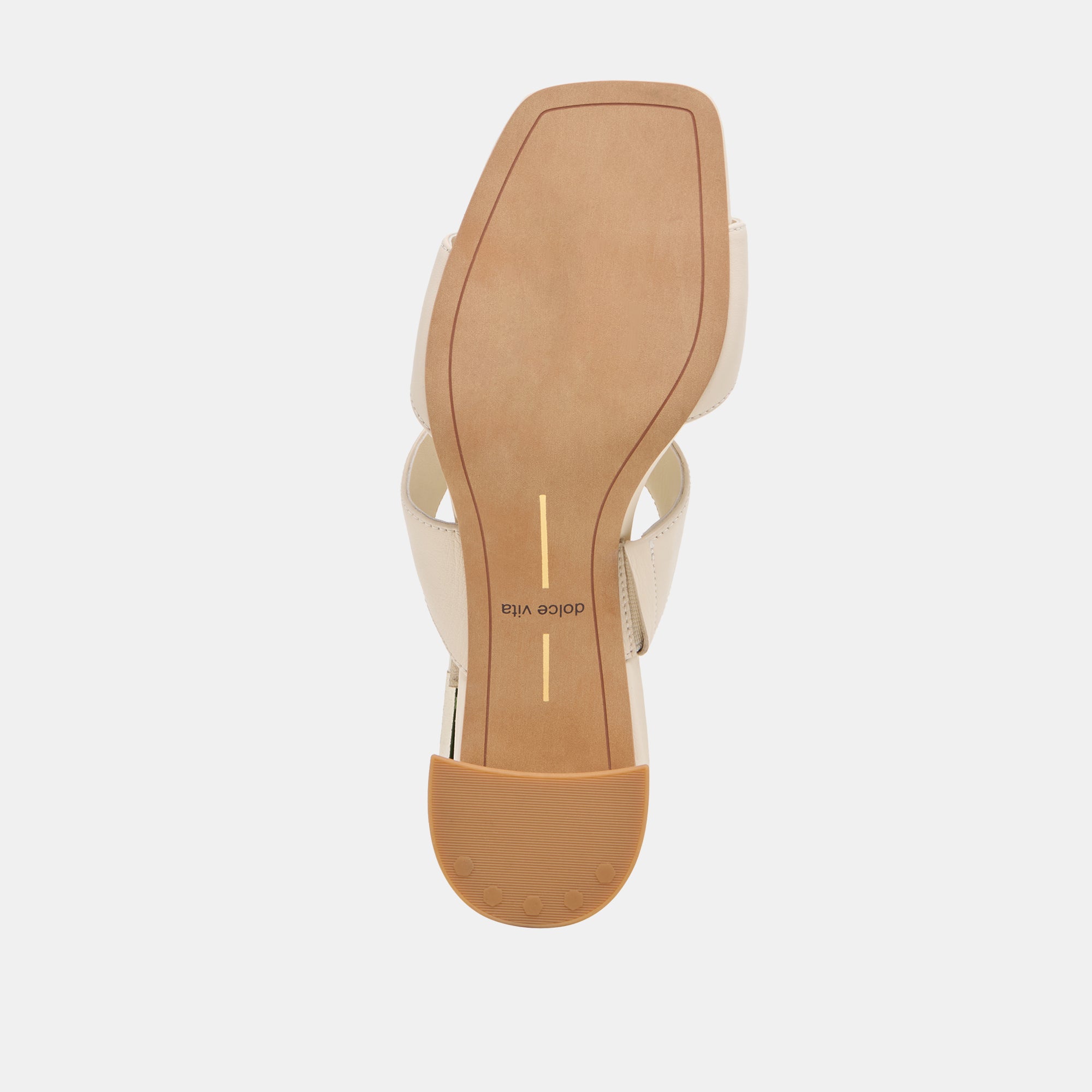 Barnet Women's Leather Heels - Stylish Bone Color High Heels for Work, Party & Evening Wear