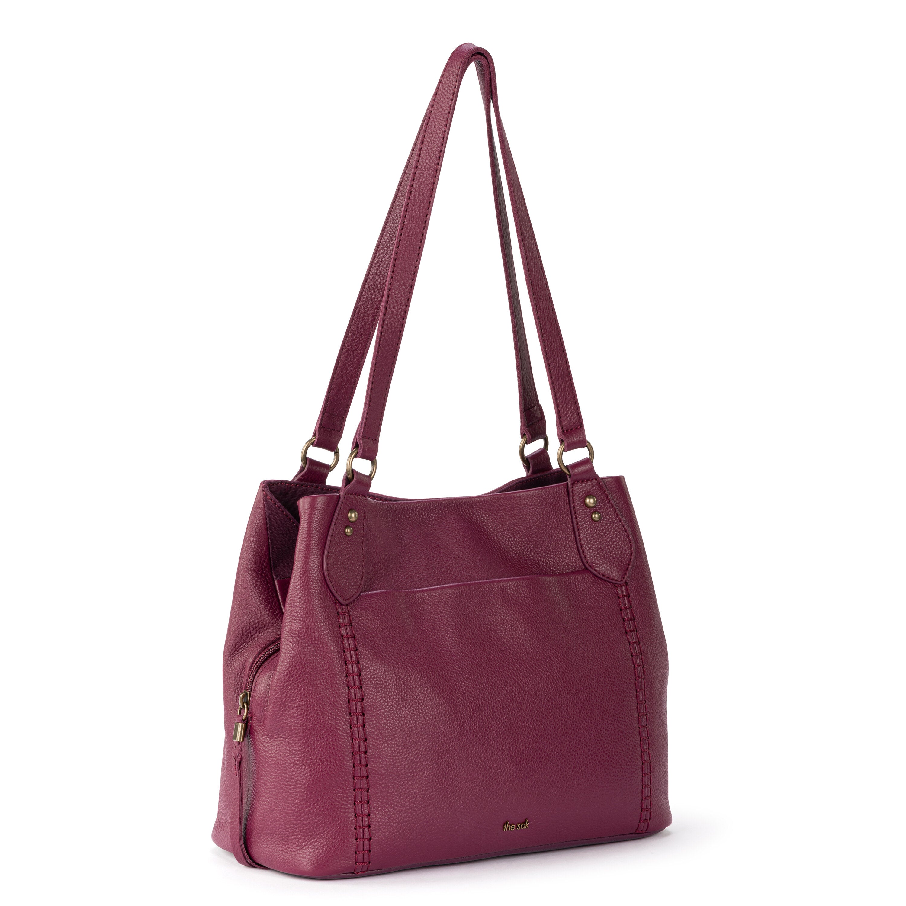 Melrose Genuine Leather Satchel Bag for Women - Stylish Crossbody Purse for Work, Travel & Everyday Use