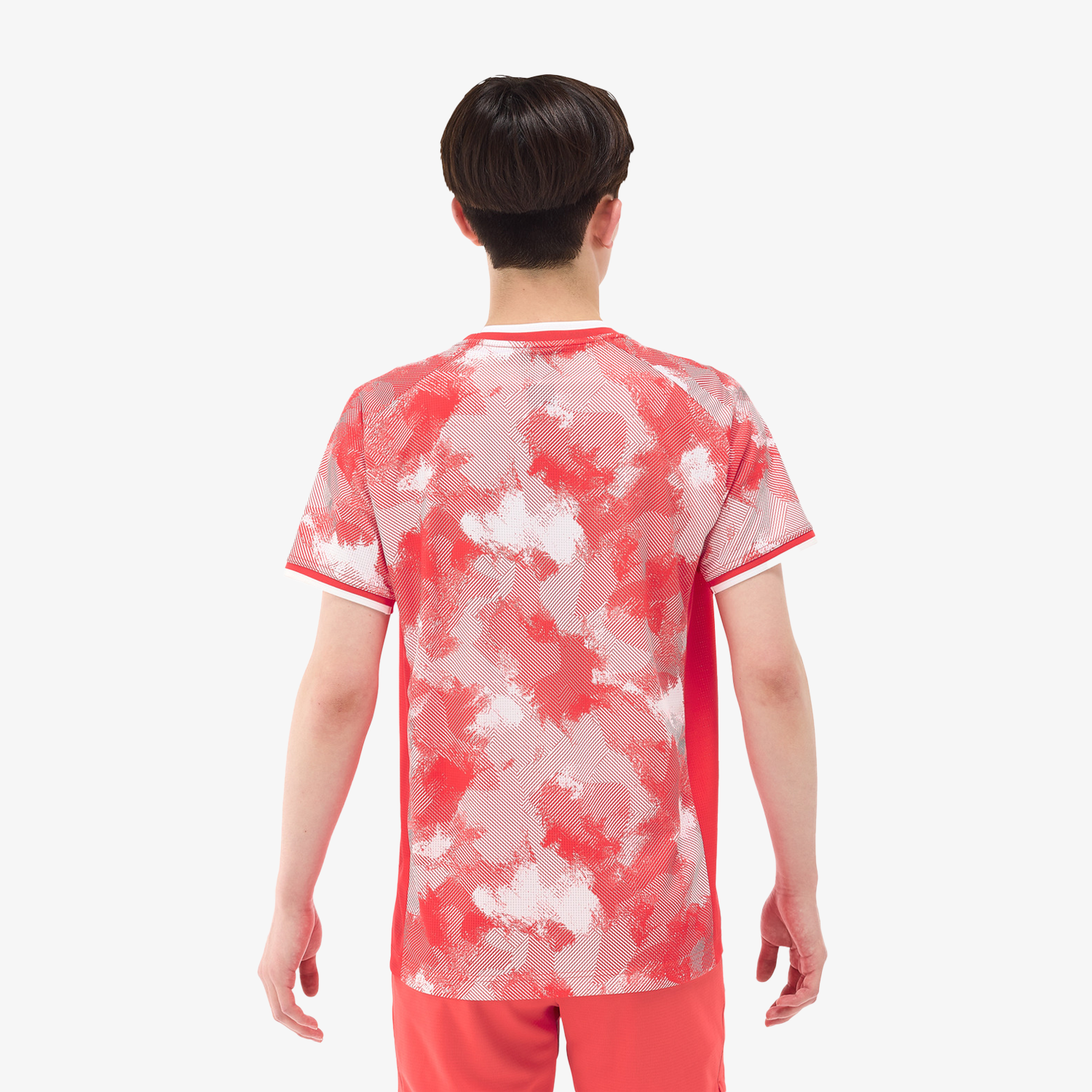 Yonex Men's Tennis Shirt 10575 - Breathable Quick-Dry Performance Polo for Sports & Training - Pearl Red - Ideal for Tennis, Golf & Outdoor Activities