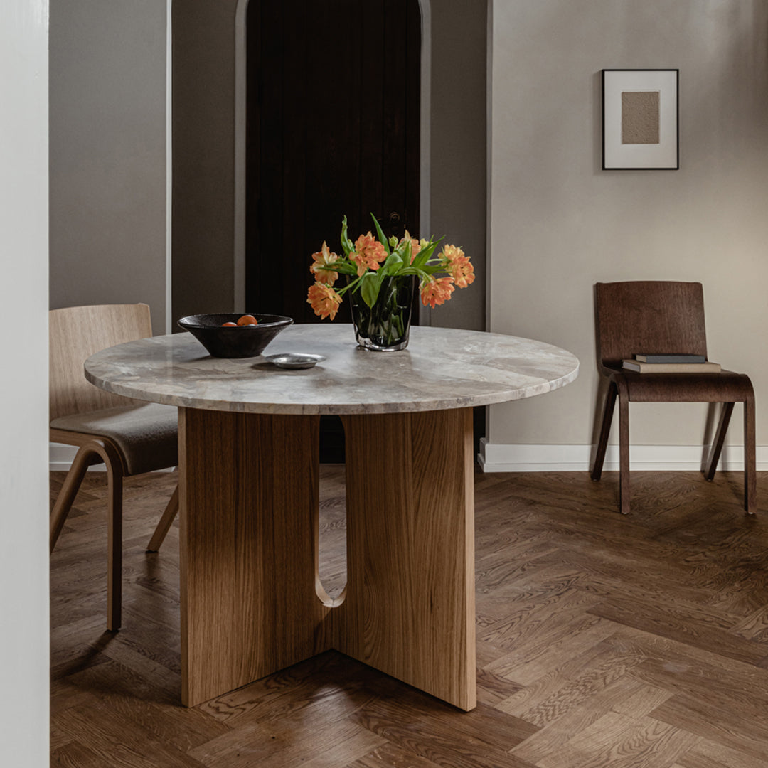 Modern Androgyne Dining Table - Stylish & Durable for Kitchen, Dining Room, or Small Space - Perfect for Family Meals & Entertaining Guests