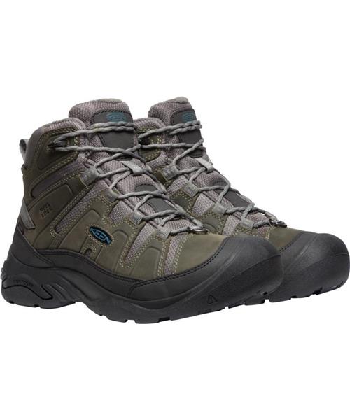 KEEN Circadia Mid Polar Waterproof Hiking Boots for Men - Comfortable & Durable Outdoor Shoes for Trekking, Camping & Winter Adventures