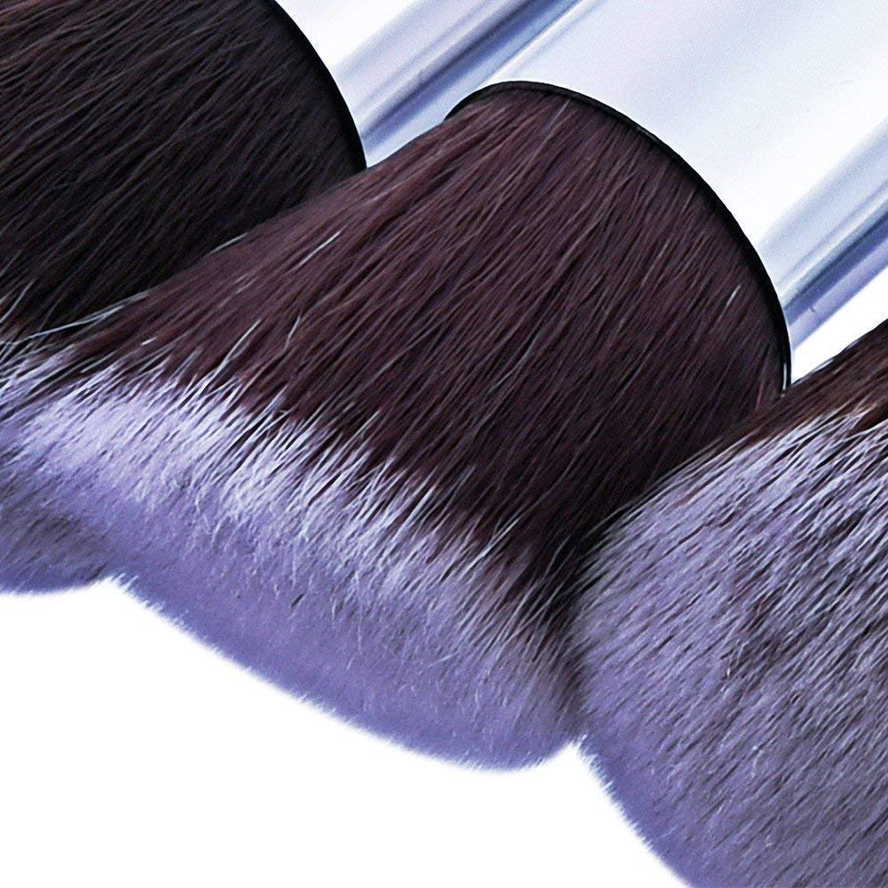 Beggie Premium 10-Piece Makeup Brush Set with 6 Blending Sponges - Soft Synthetic Bristles for Foundation, Eyeshadow, Contouring - Perfect for Professional Makeup Artists & Beginners (11-Piece Beauty Kit)