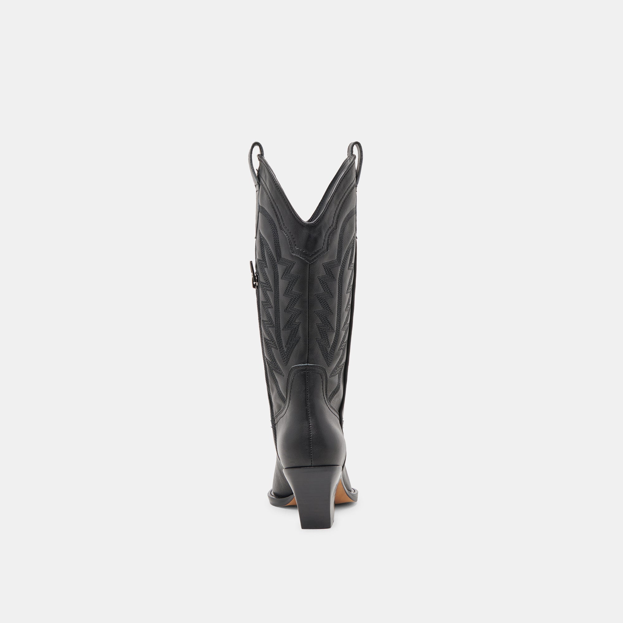 RYLAND Black Leather Boots for Men & Women - Stylish & Durable Footwear for Outdoor, Work, and Casual Wear
