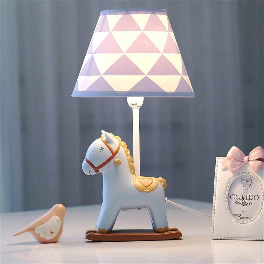 Adorable Cartoon Pony LED Desk Lamp - Adjustable Warm Light for Nursery, Bedroom & Study - Perfect Birthday Gift for Kids & Girls - Ideal for Reading, Homework & Nightlight Use